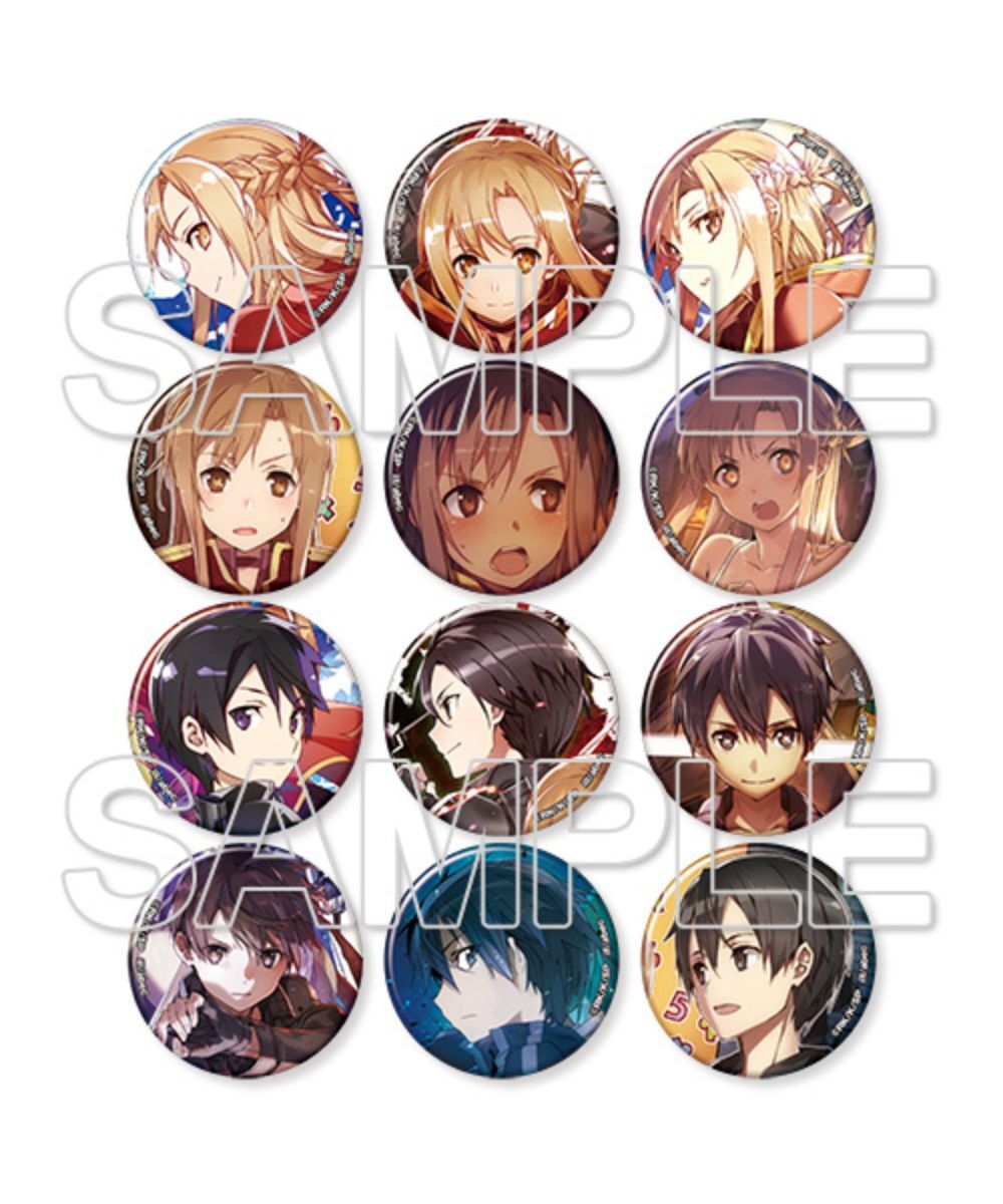 預購-【再販】『Sword Art Online刀劍神域 Progressive』集換式徽章［2］BOX販售【日本進口精品】