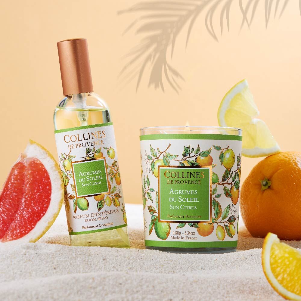 Scented candle Sun Citrus
