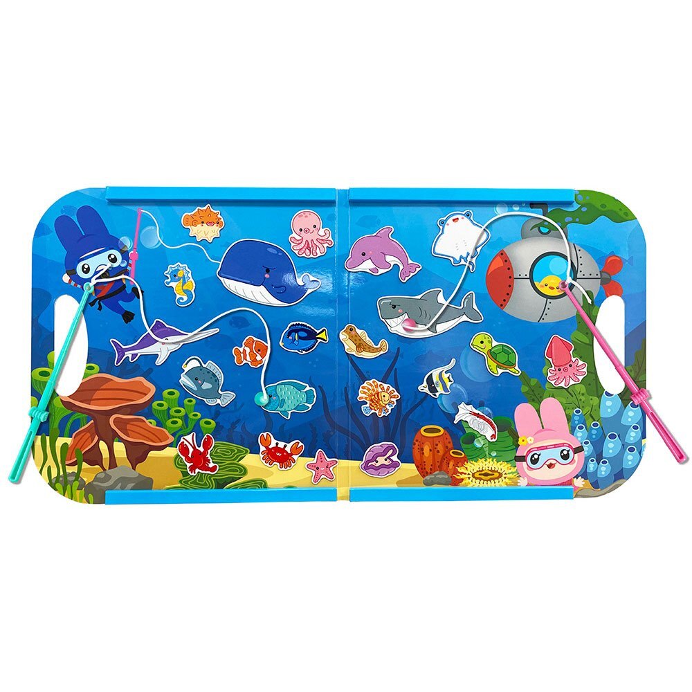 忍者兔釣魚高手磁鐵遊戲