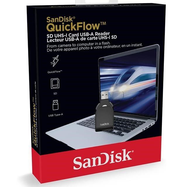 SanDisk QuickFlow C731 USB 3.2 讀卡機 SD卡 UHS-I USB-A SDDR-C731