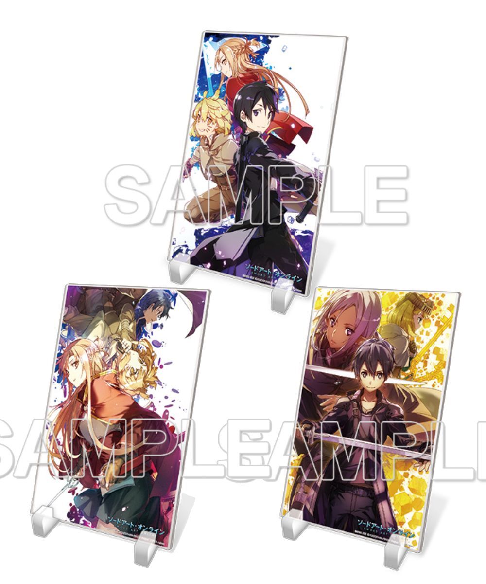 預購-【再販】『Sword Art Online刀劍神域 Progressive』壓克力板  系列 【日本進口精品】