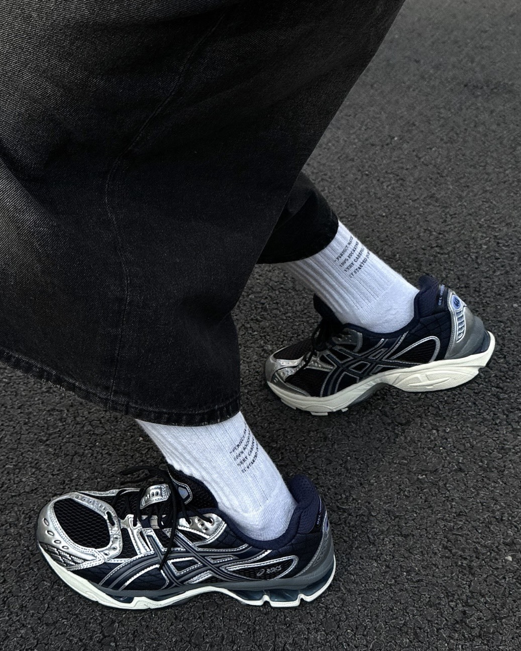 「SS預購」Asics GEL-Nimbus 10.1 復古慢跑鞋 銀黑藍 1203A543-003