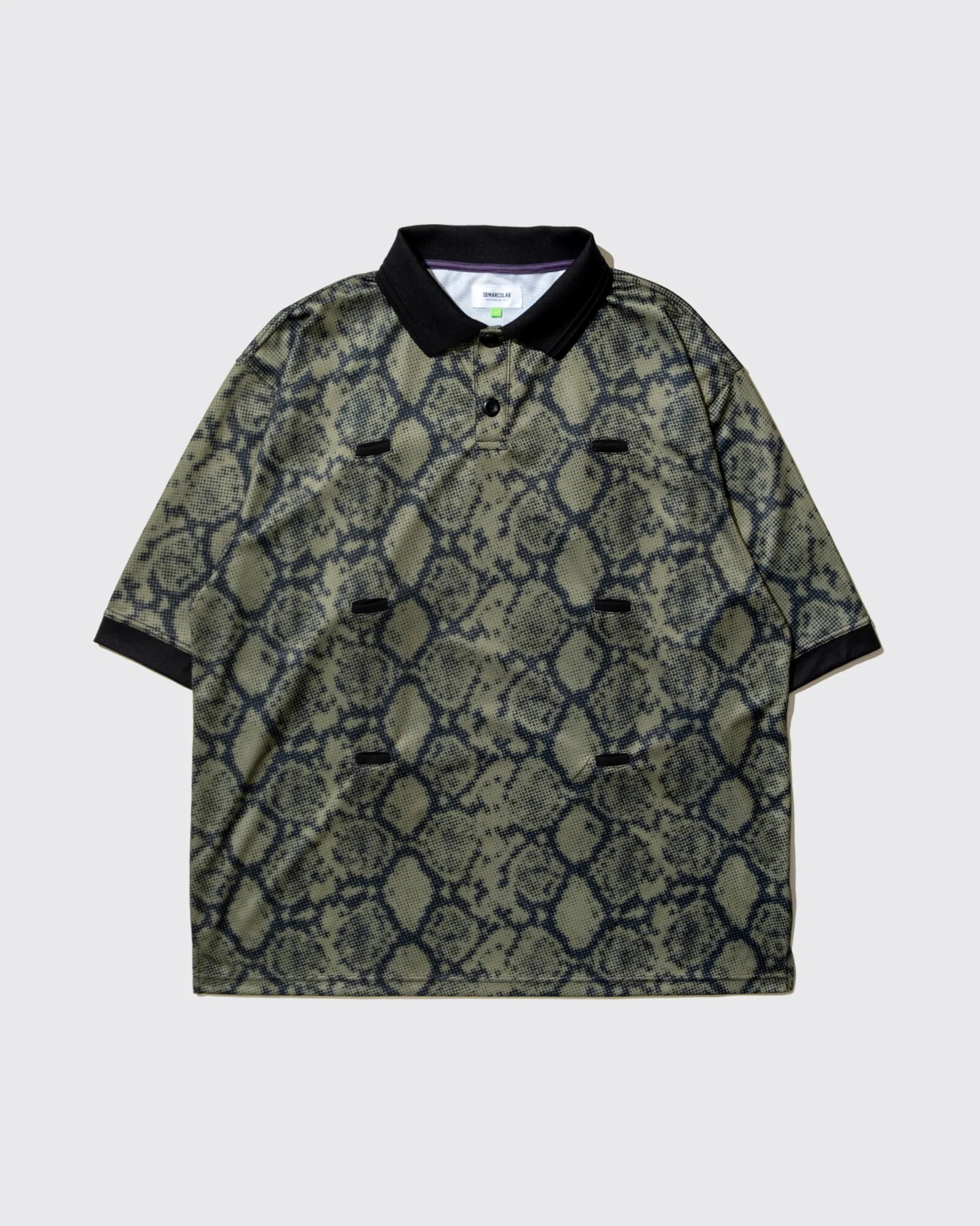 DEMARCOLAB PYTHON KUN S/S POLO - 25SS