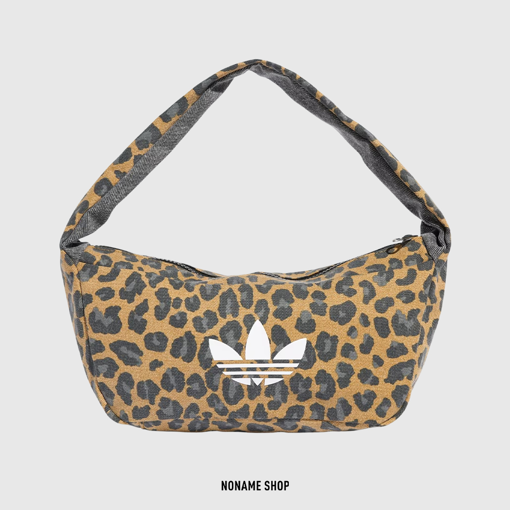 ADIDAS ORIGINALS 三葉草 LEOPARD 1.9L 豹紋 單肩 手提包 腋下包