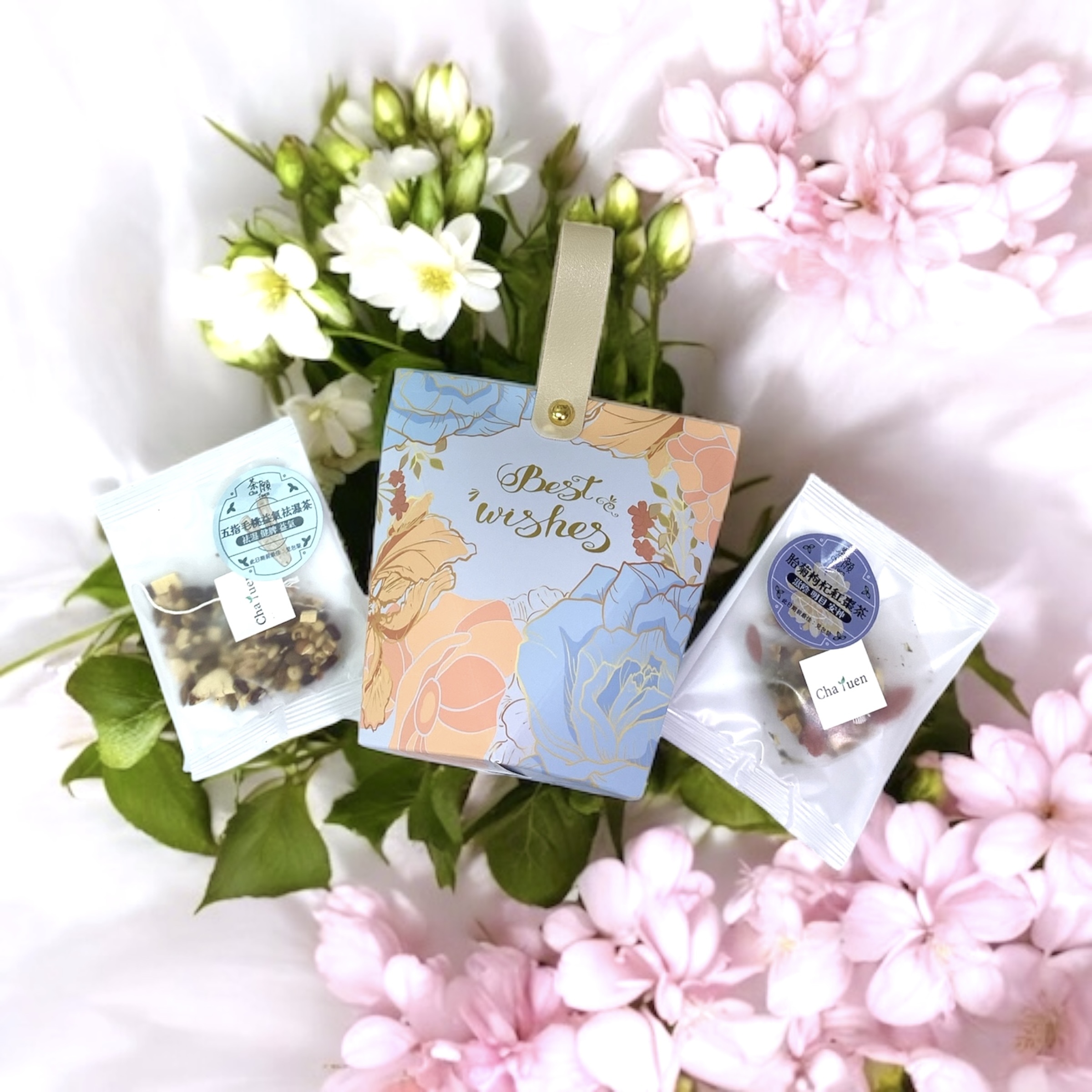 散水茶 禮盒G22 + 2包自選茶包 (15種口味可選)