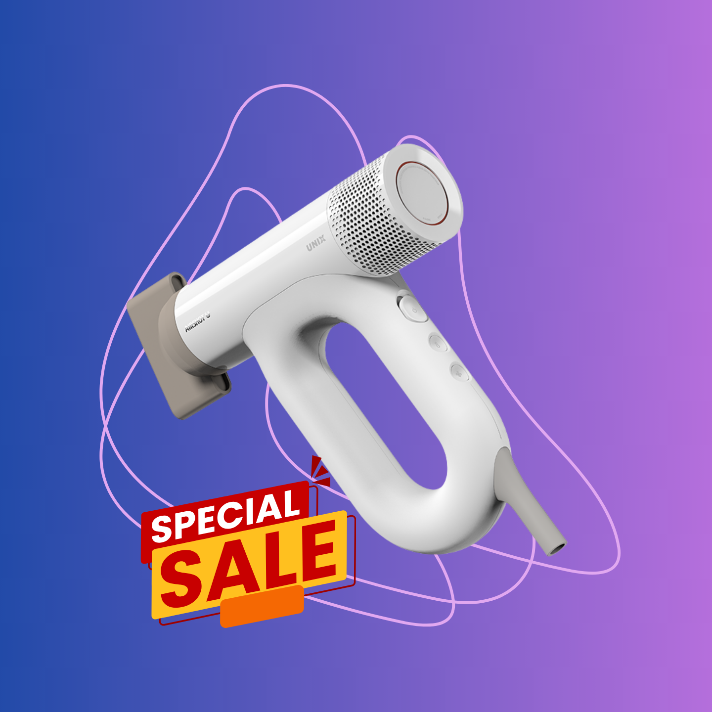 【UNIX】AIRSHOT U 頂級負離子吹風機