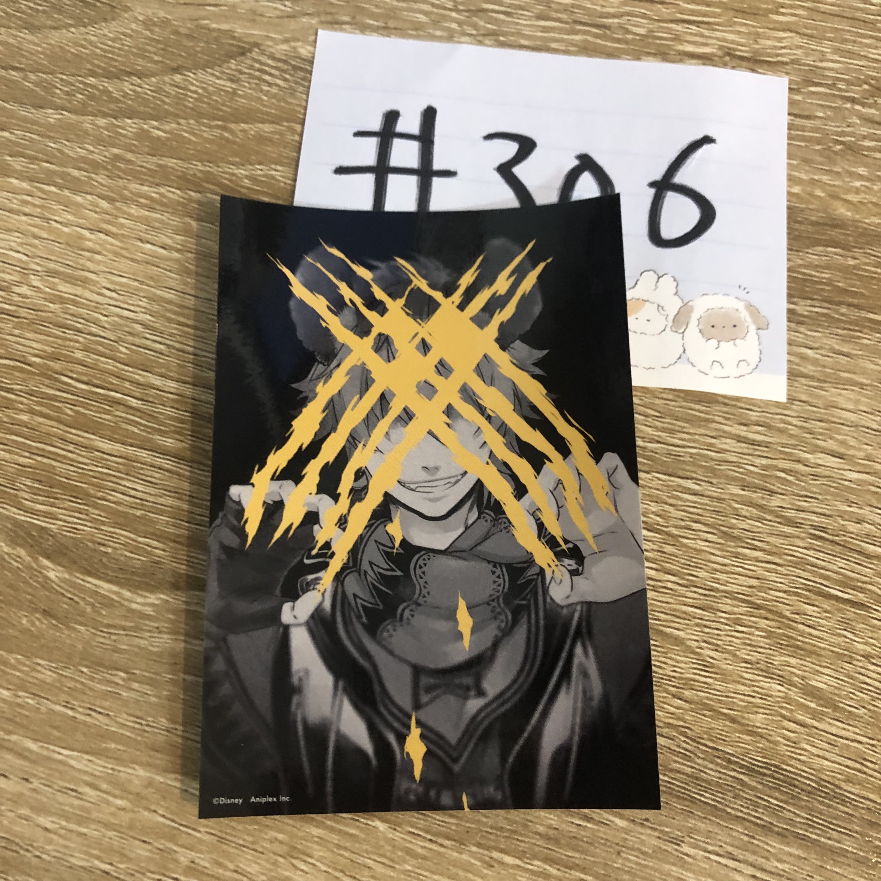 TWST ruggie 貼紙#306