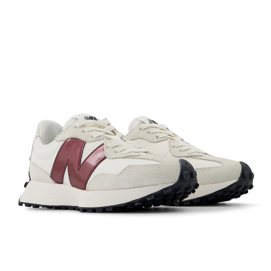 W New Balance 327 White Dark Red 深紅米白 WS327JWC