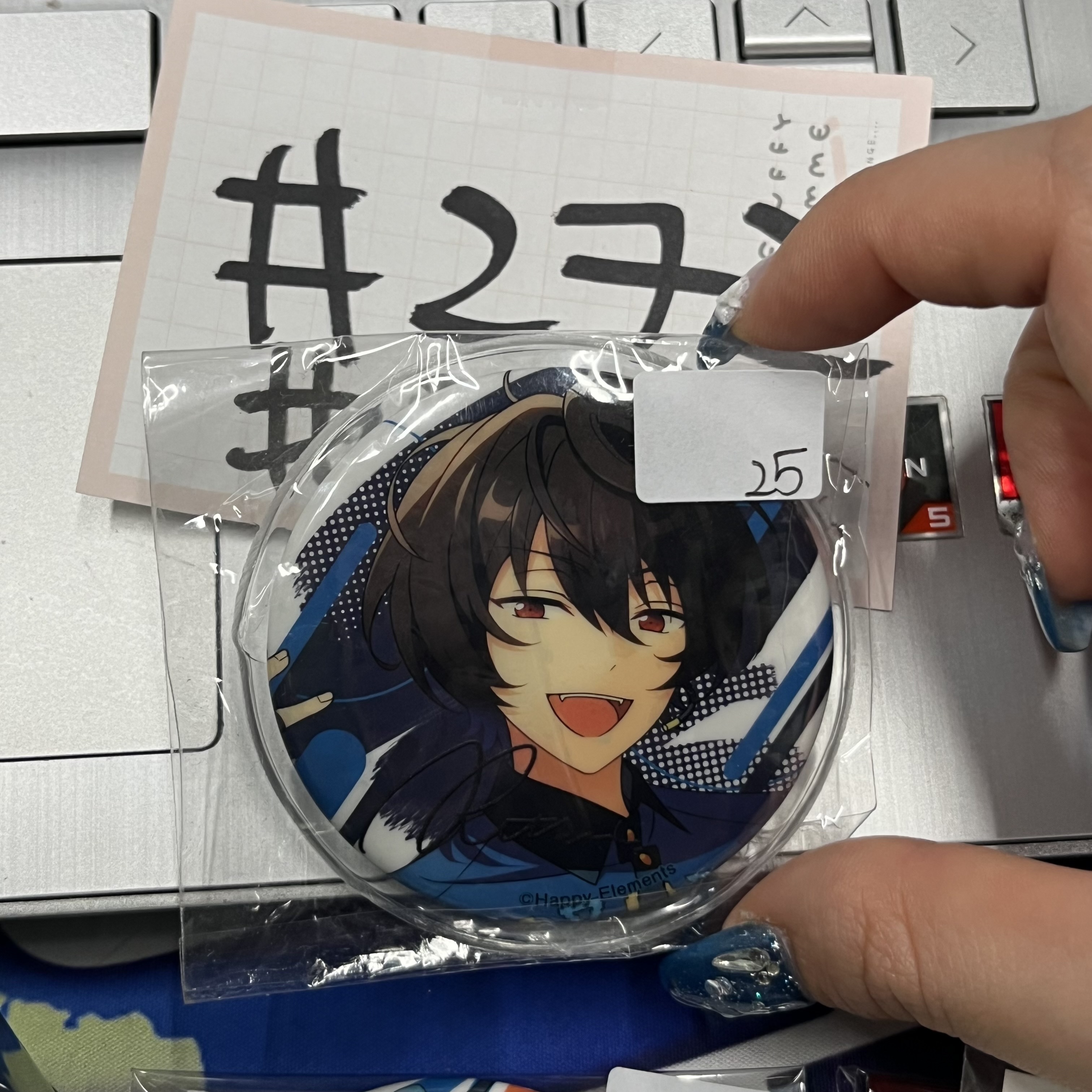 ES 凜月 襟章  (可能非圖中包裝) #273