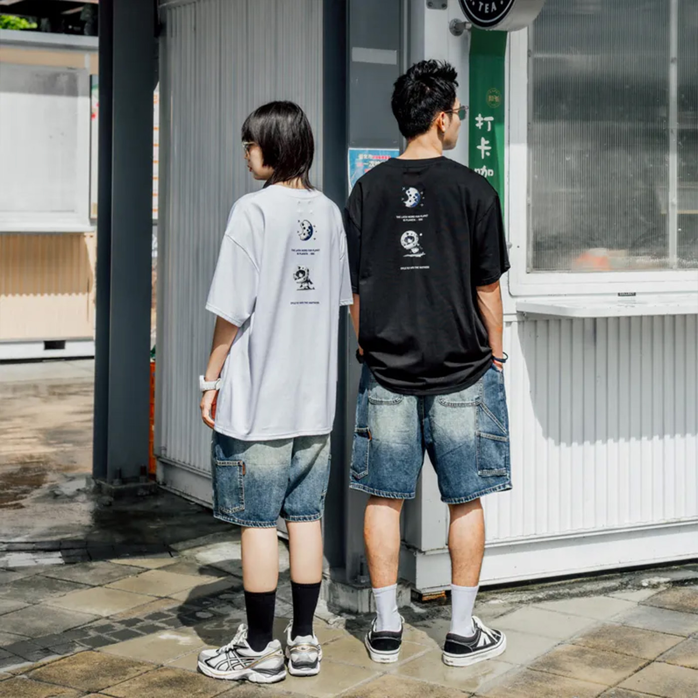 SBG 宇宙機器人吸濕排汗涼感短T【SB2043】