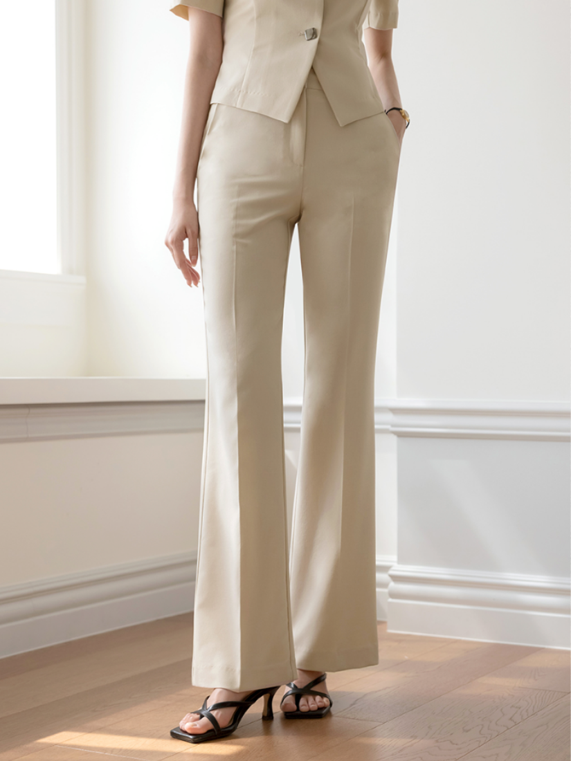 [現貨] Fenix 俐落套裝微喇叭褲 [ 3色 / S,M,L ]