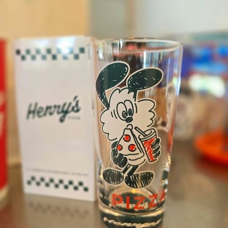 HENRY’S PIZZA X VERDY CLEAR GLASS
