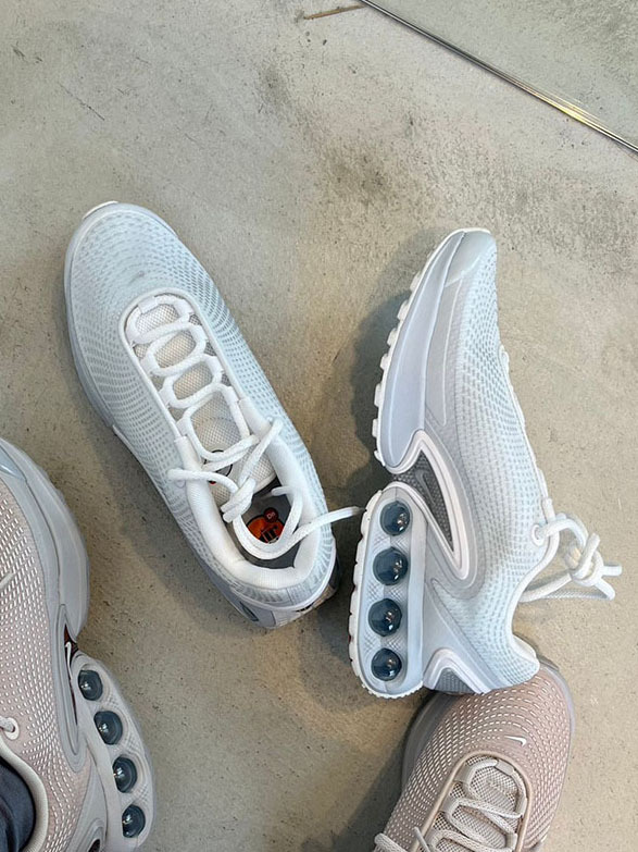 NIKE AIR MAX DN 全白 緩震 氣墊 增高 女鞋 FJ3145-100 / 預購