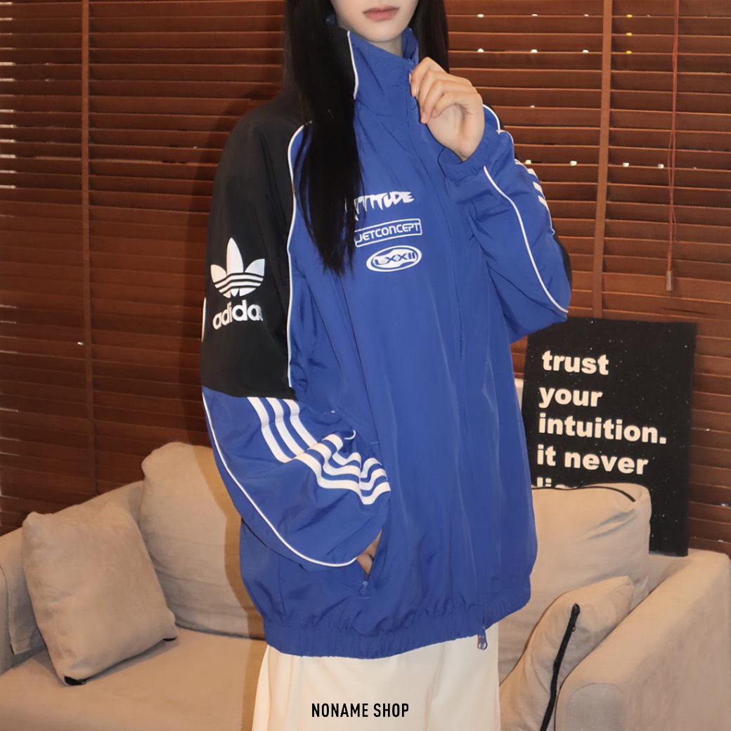 ADIDAS ADICOLOR MOTORCORE WOVEN JACKET 立領 復古 寬鬆 外套 賽車風 兩色 (男款)