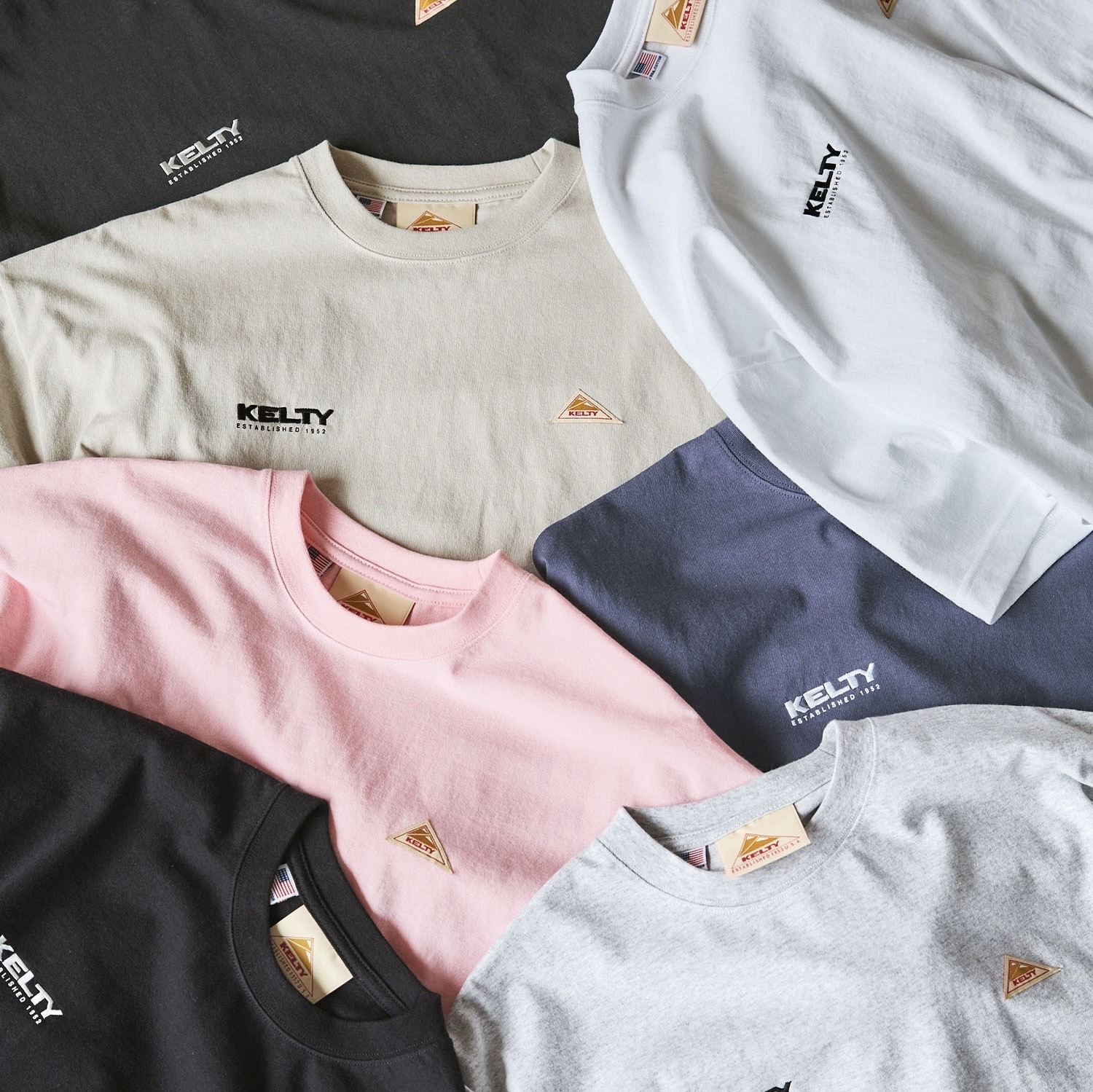 KELTY 雙LOGO 刺繡 短袖 上衣 寬鬆 落肩 /預購