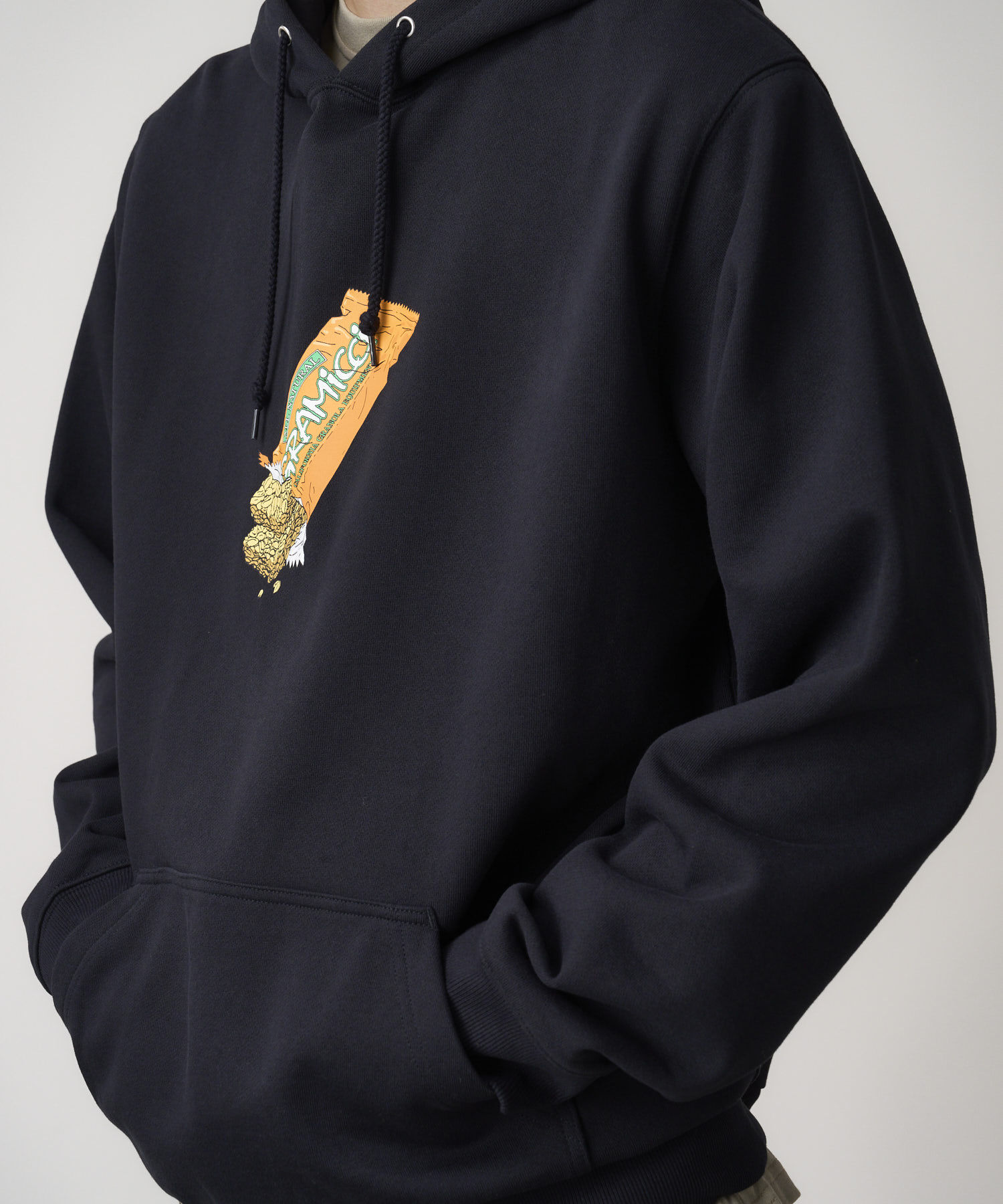 GRAMICCI｜GRANOLA HOODED SWEATSHIRT "DARK NAVY"