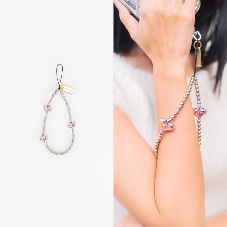 Y2K時尚愛心 手機吊飾