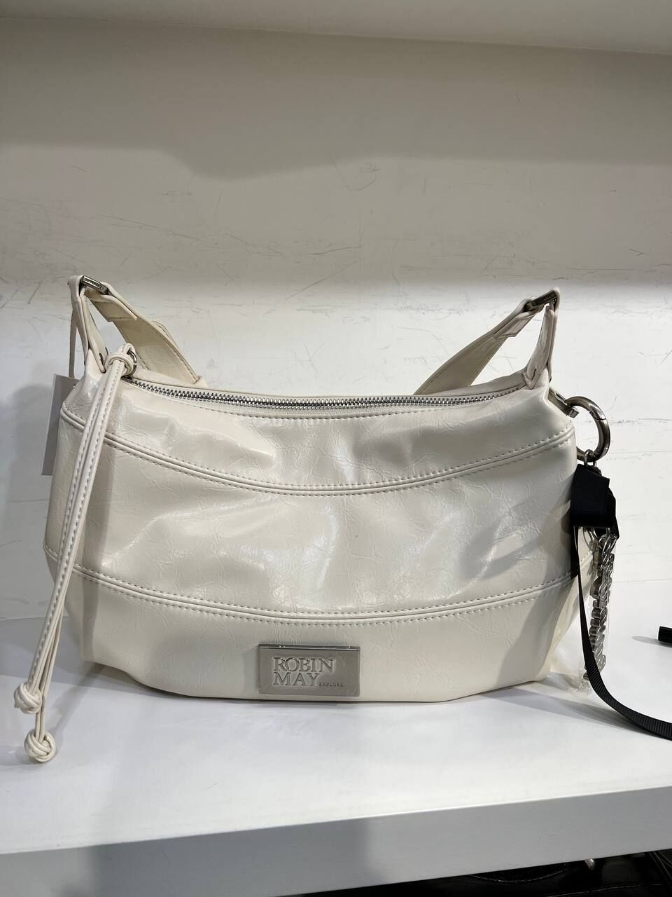 [TW] RM WHITE BLAZING BUTTERFLY 肩背包, WB159-01(TRM70)