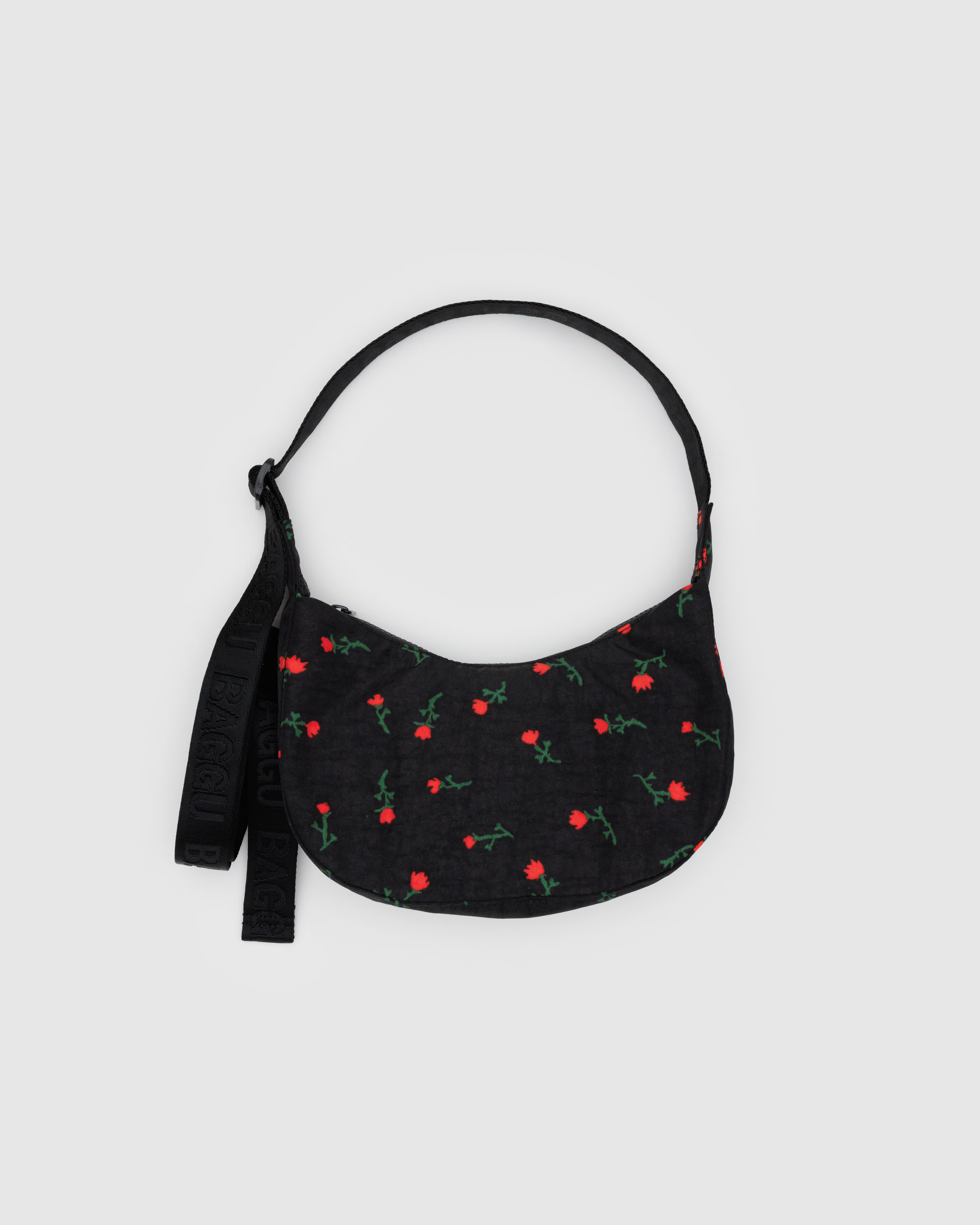Small Nylon Crescent Bag - Painted Wildflower| BAGGU