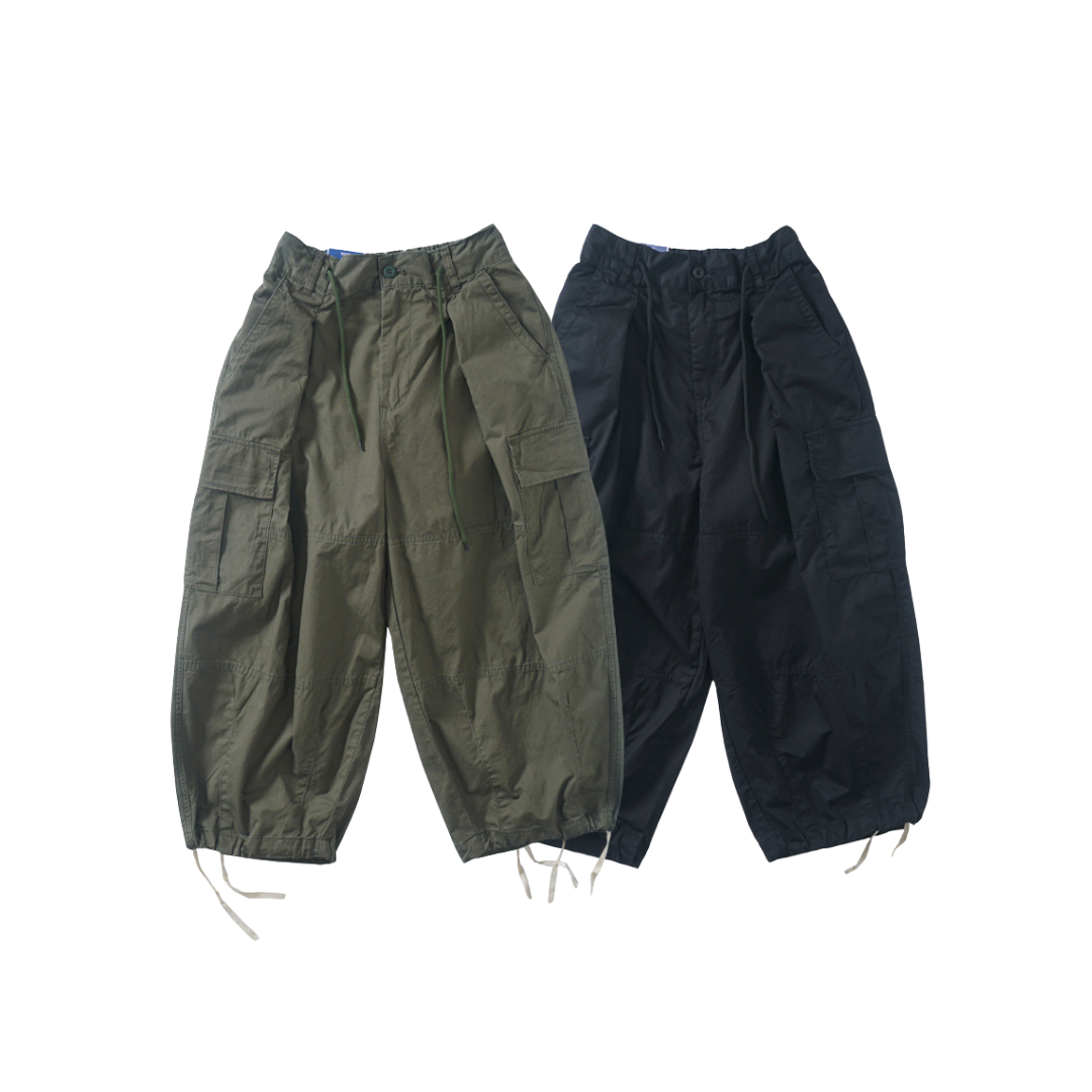 OurPick  Cargo Pants 寬鬆垂墜軍裝褲 2色