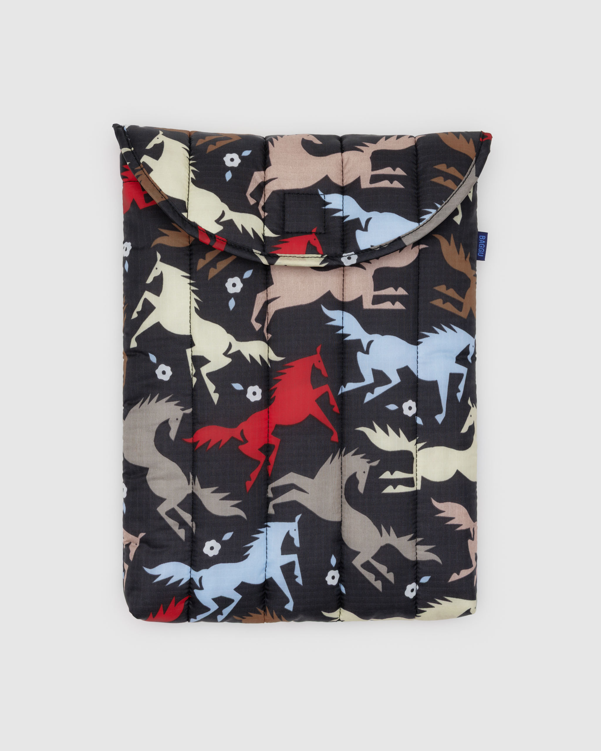Puffy Laptop Sleeve 13"/14" - Horse Cut Outs| BAGGU