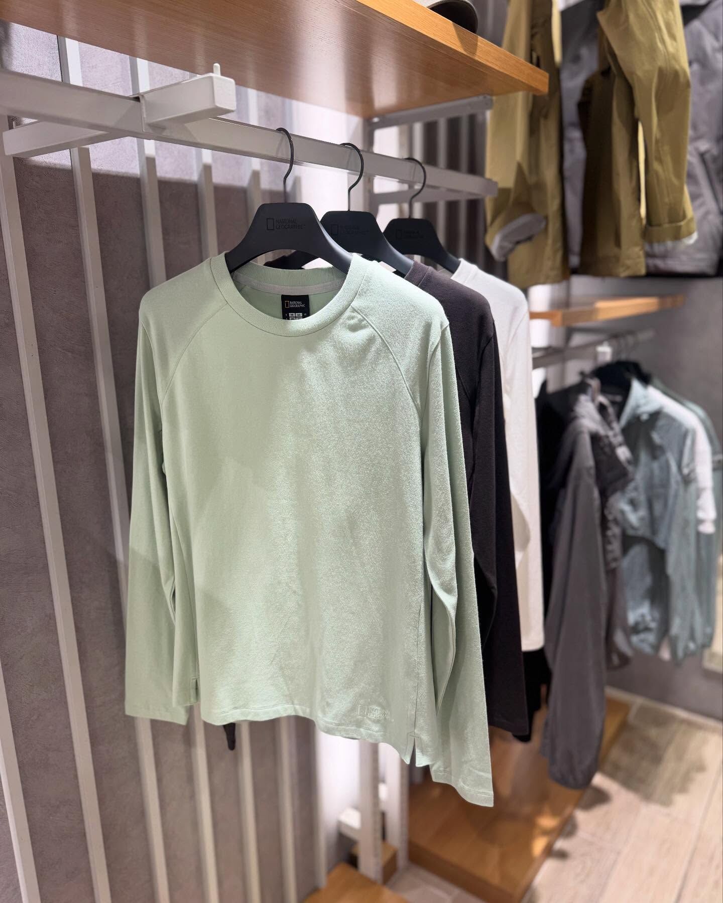 【代購】NATIONAL GEOGRAPHIC 國家地理 inner t-shirt 長袖 N253WTS010