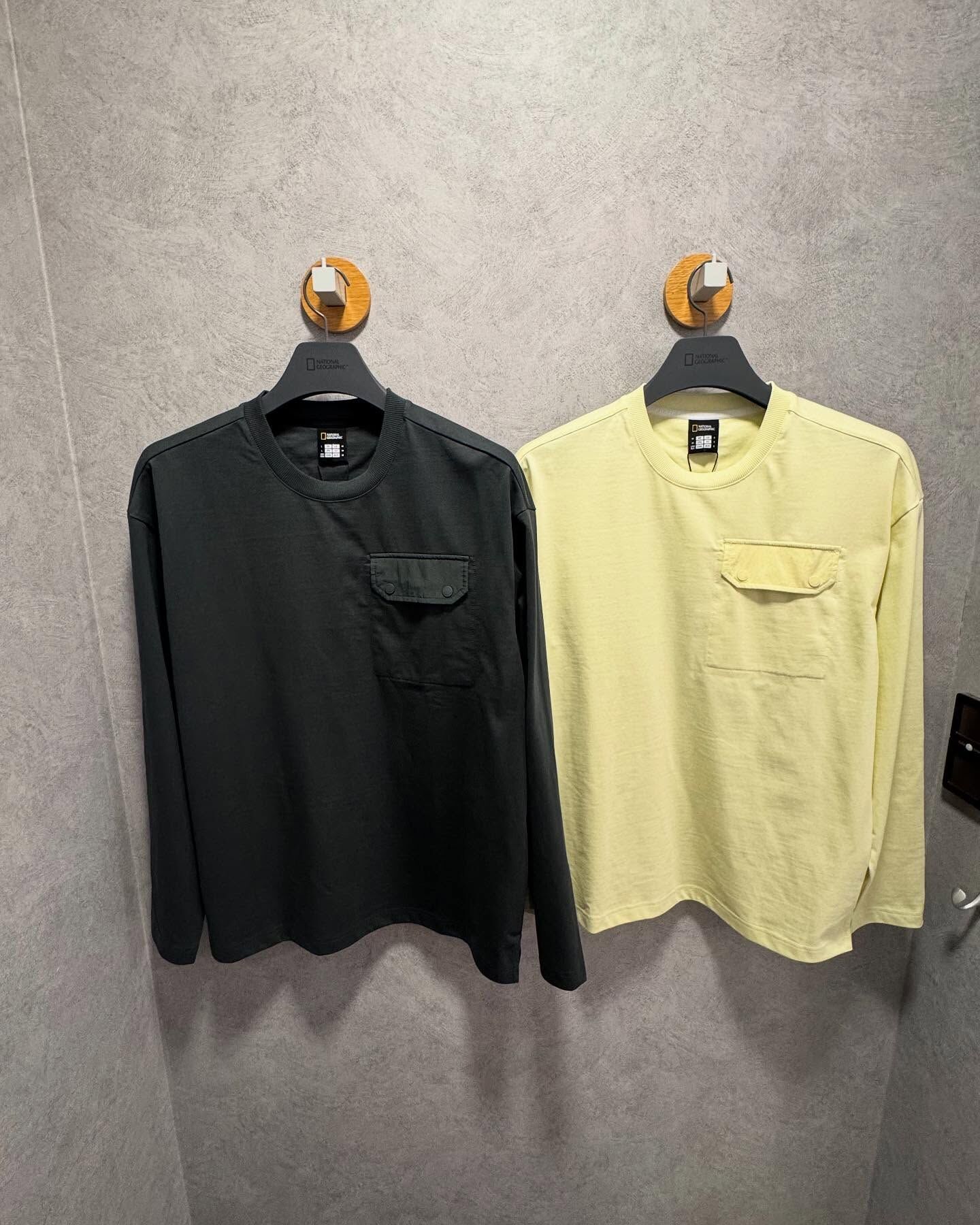 【代購】NATIONAL GEOGRAPHIC 國家地理 chest pocket 胸口袋 長袖 N253UTS020