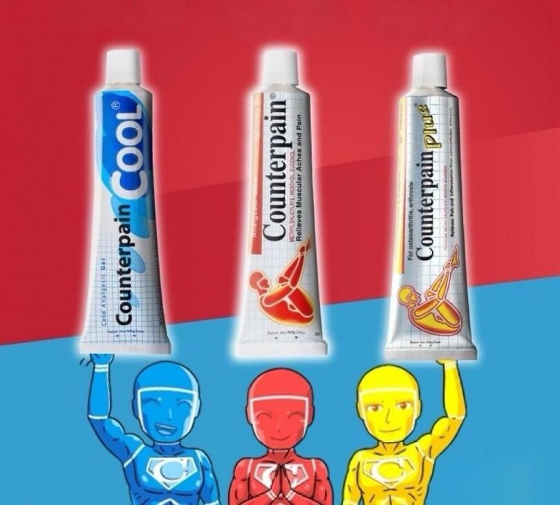 泰國 ｜Counterpain酸痛膏系列