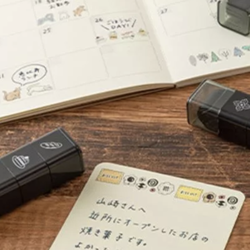 MIDORI (MD) | 浸透滾輪印章/補充墨水 (6款可選)