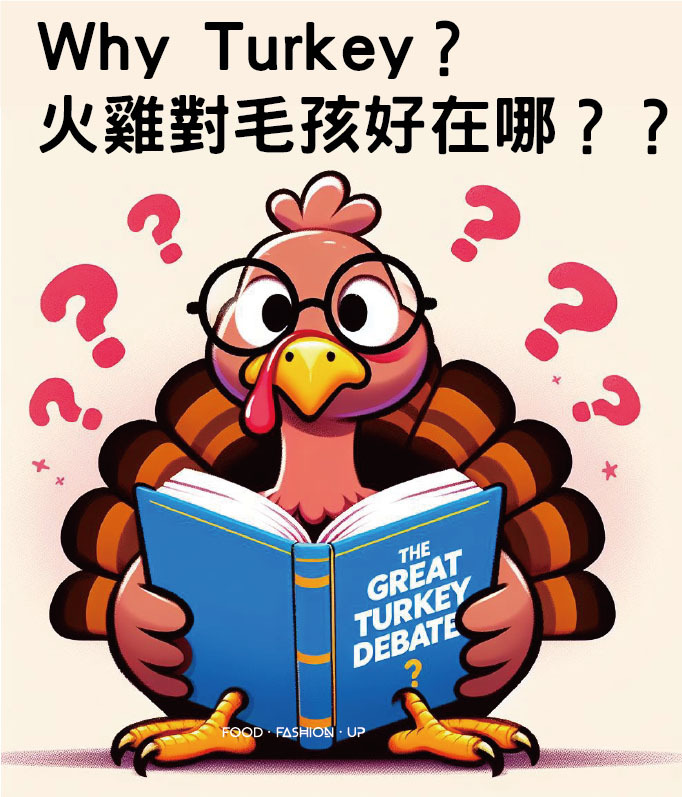 Why Turkey? 超級食物火雞肉對毛孩健康的7大優勢_趕食髦_爆能火G