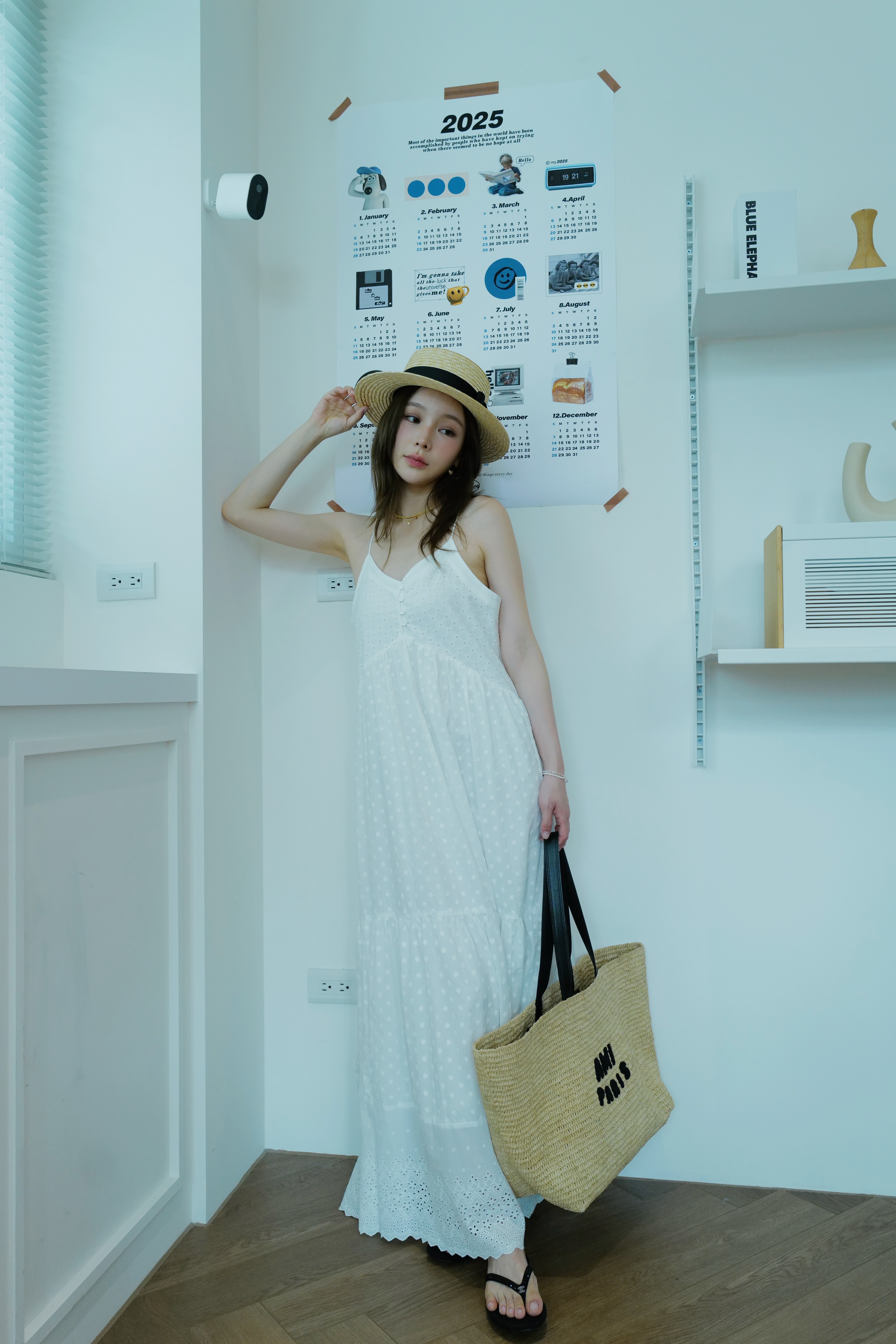 (現貨) 布蕾絲美背傘狀長洋裝 GH59