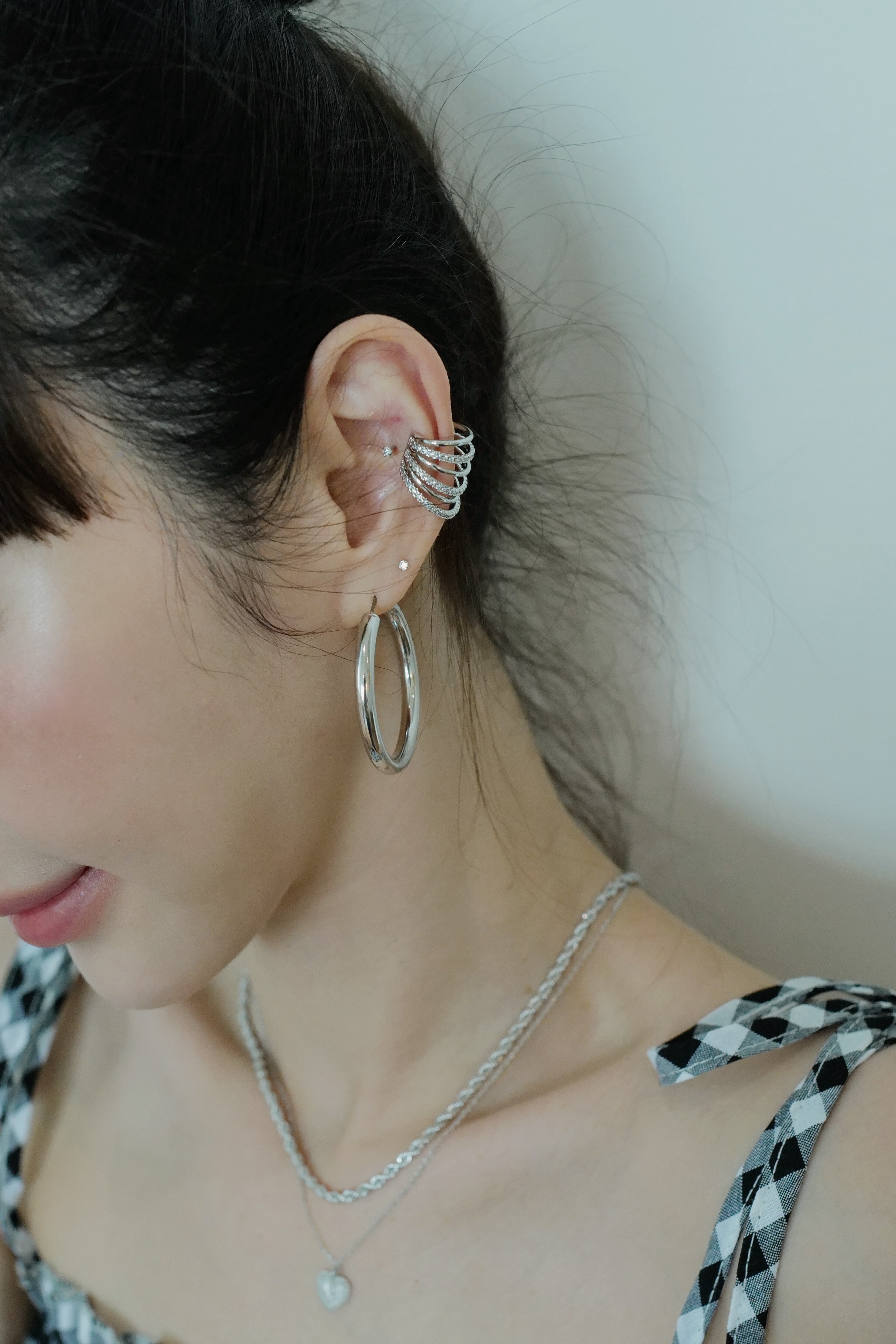 (現貨) 經典款圓圈耳環 GH67