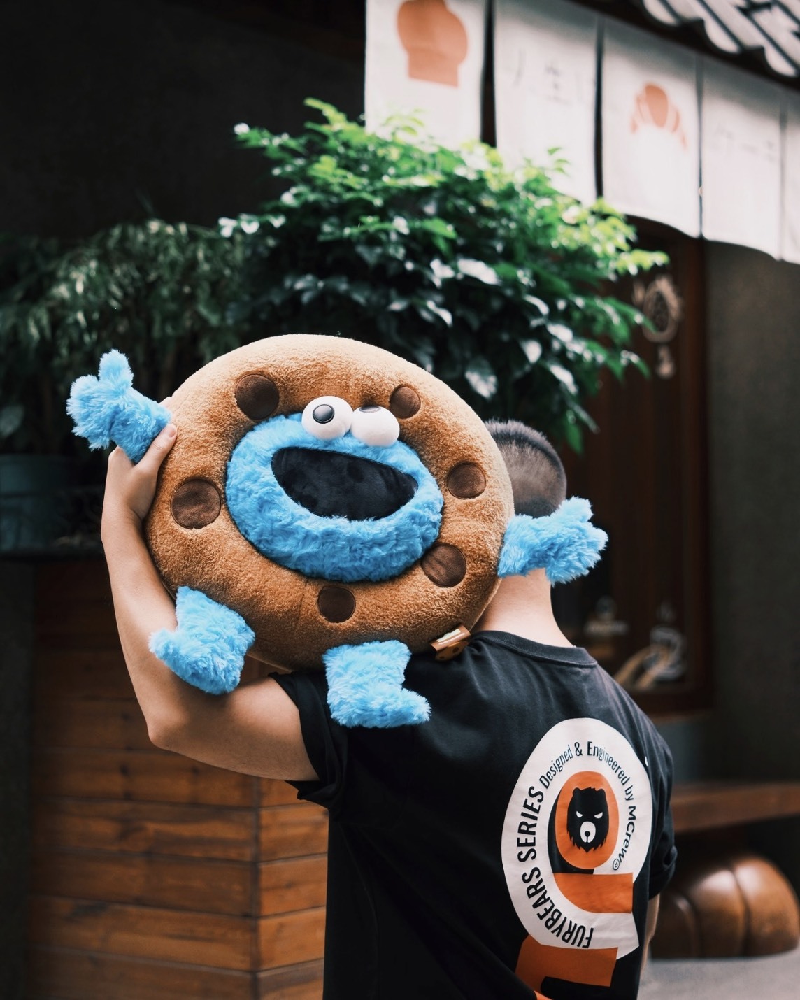 預購 POPSUNDAY 芝麻街 餅乾怪抱枕 | 正版授權 公仔 玩具 潮玩 ELMO 頸枕