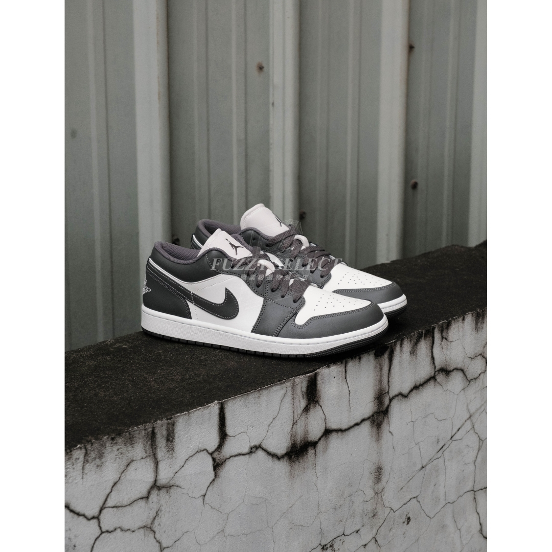 【逢甲FUZZY】Air Jordan 1 Low “Iron Grey” 深灰白 553558-044 553560-044