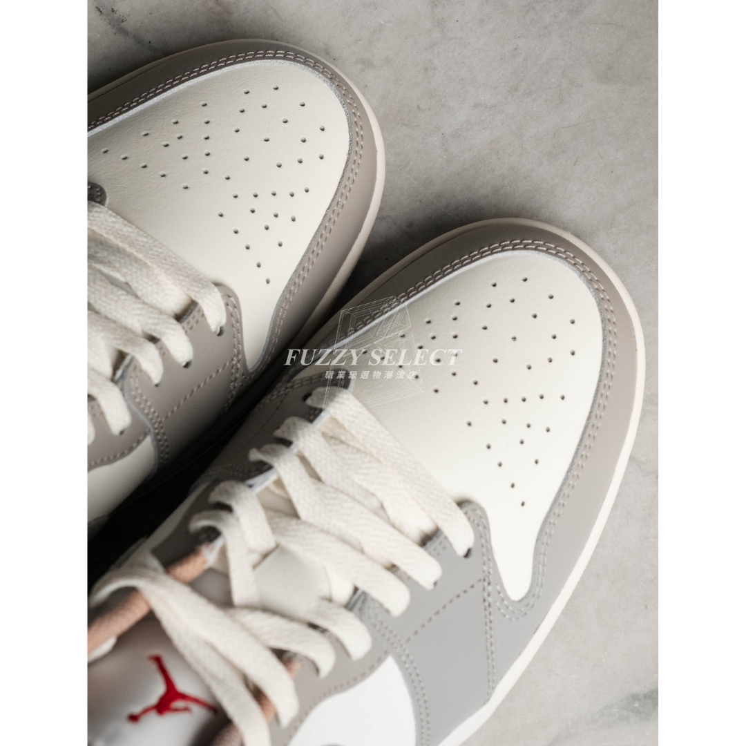 【逢甲 FUZZY】Air Jordan 1 Low "Sail" 白米灰 553558-169