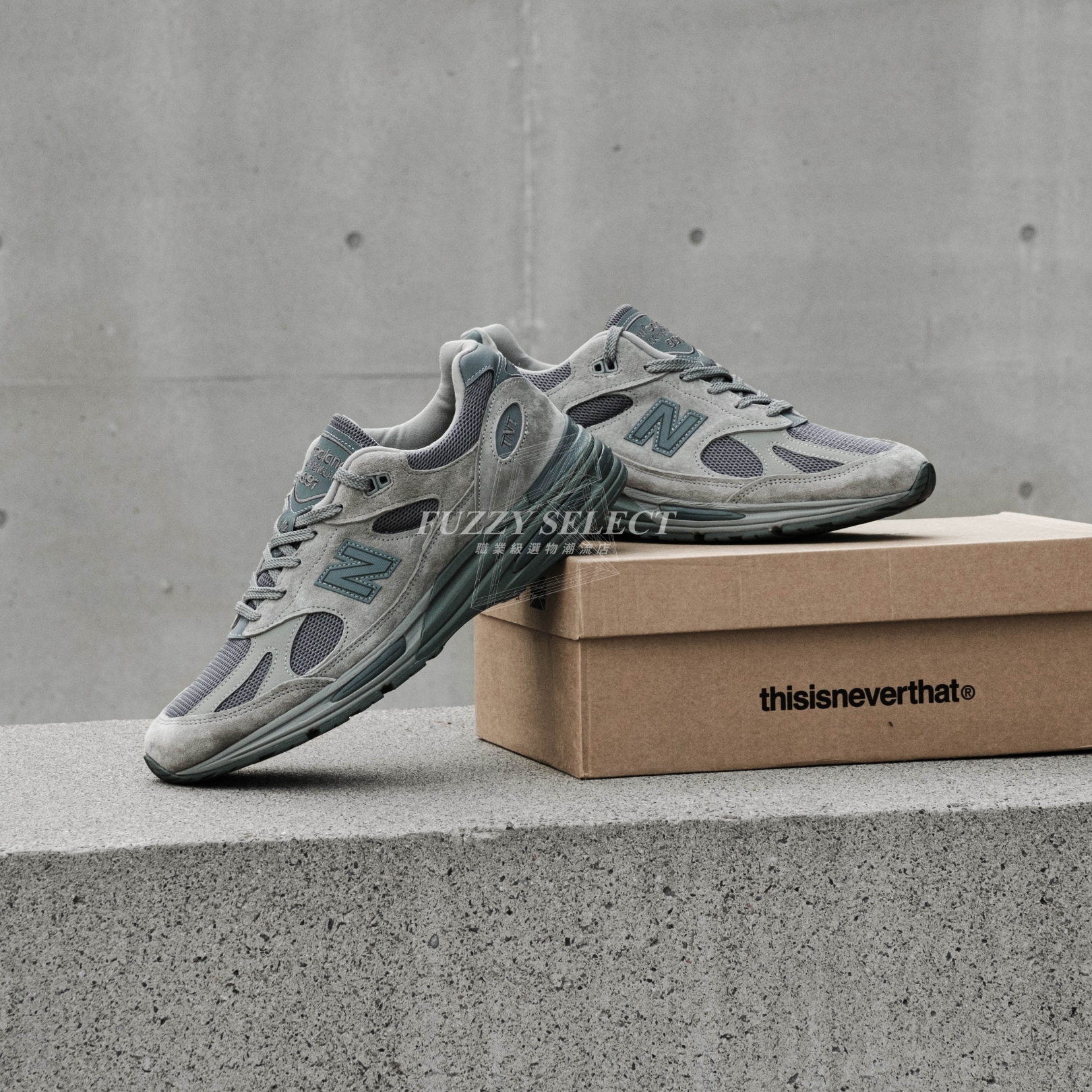 【逢甲 FUZZY】Thisisneverthat x New Balance Made in UK 991v2 U991TN2 灰色 地質灰 英製
