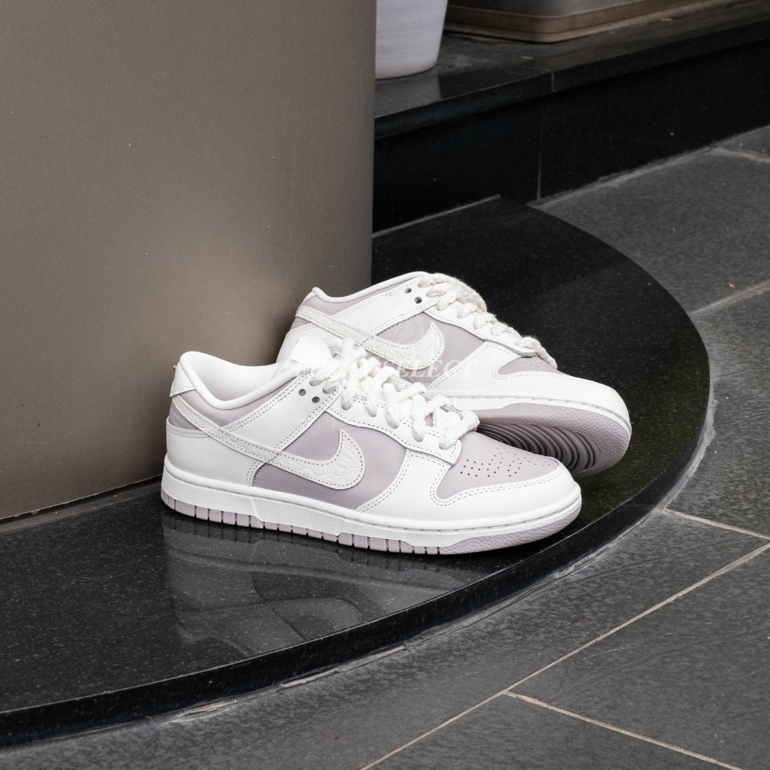 【逢甲 FUZZY】W Nike Dunk Low "Needlework" 浮雕 麻繩 香芋紫 IH0639-011