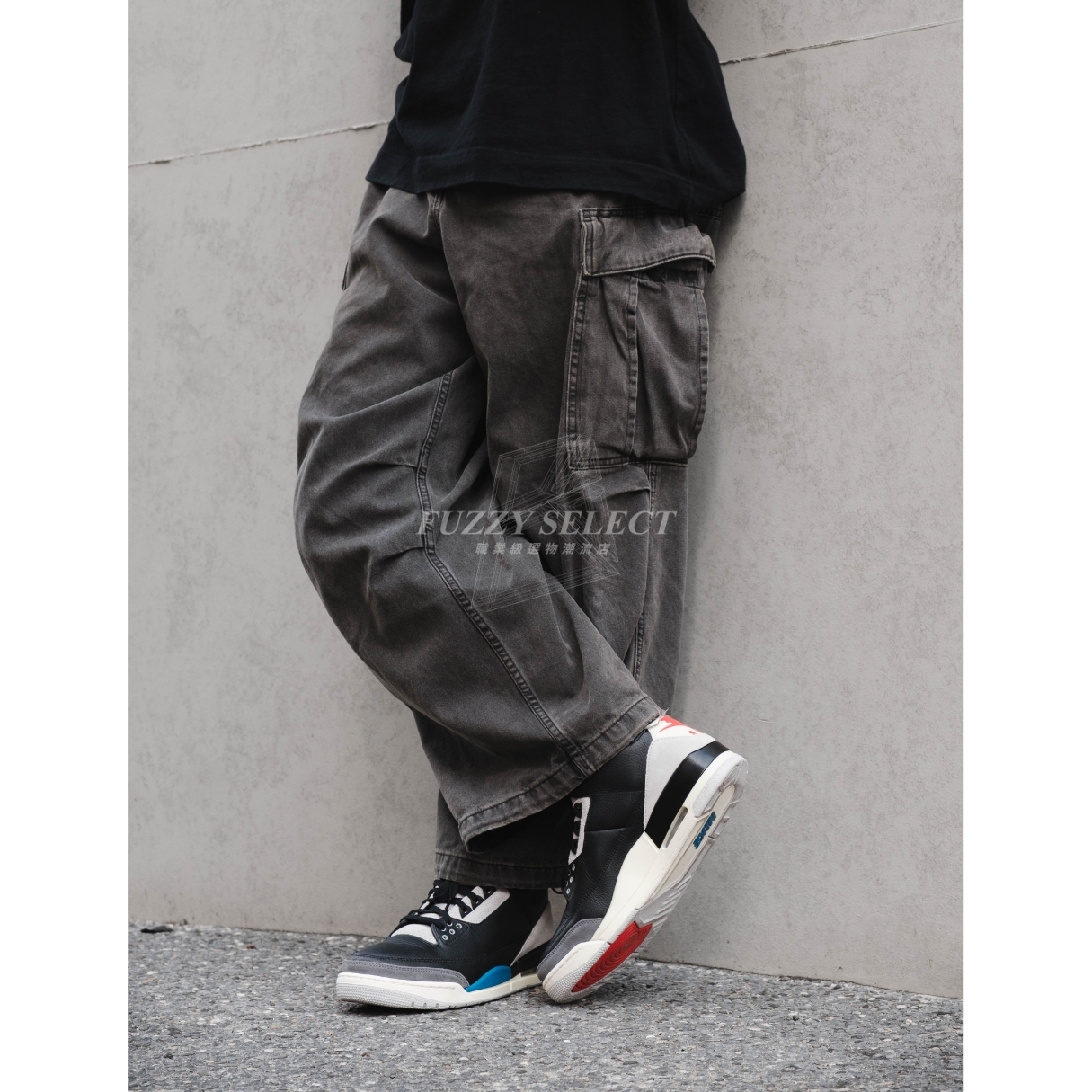 【逢甲 FUZZY】Air Jordan 3 "Rare Air" 黑藍 鏡像倒鈎 IB8967-004 IB8968-004