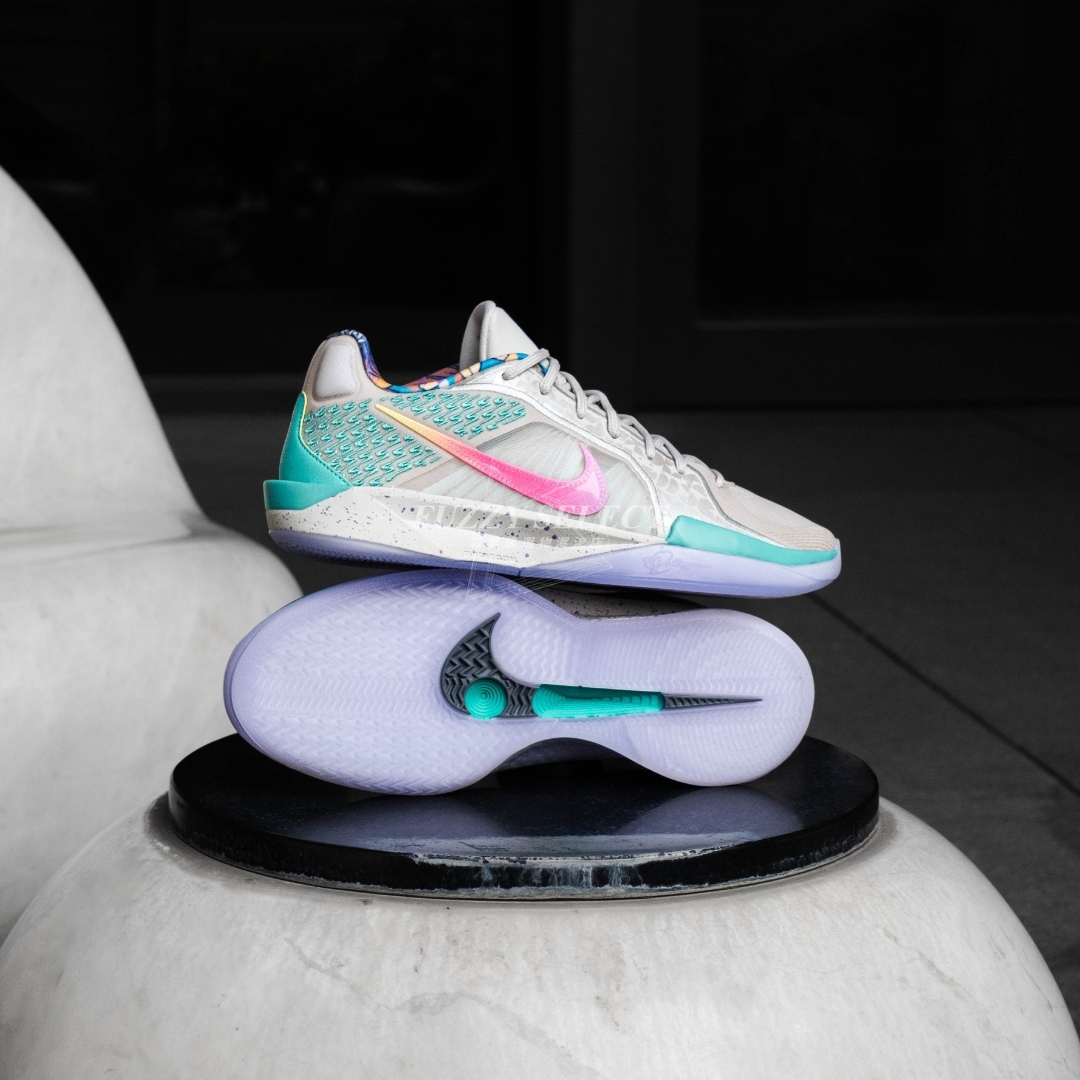 【逢甲 FUZZY】Titan 22 x Nike Sabrina 2 "Light Bone & Calypso" 淺骨色 粉黃漸層 綠松石 HQ1846-001