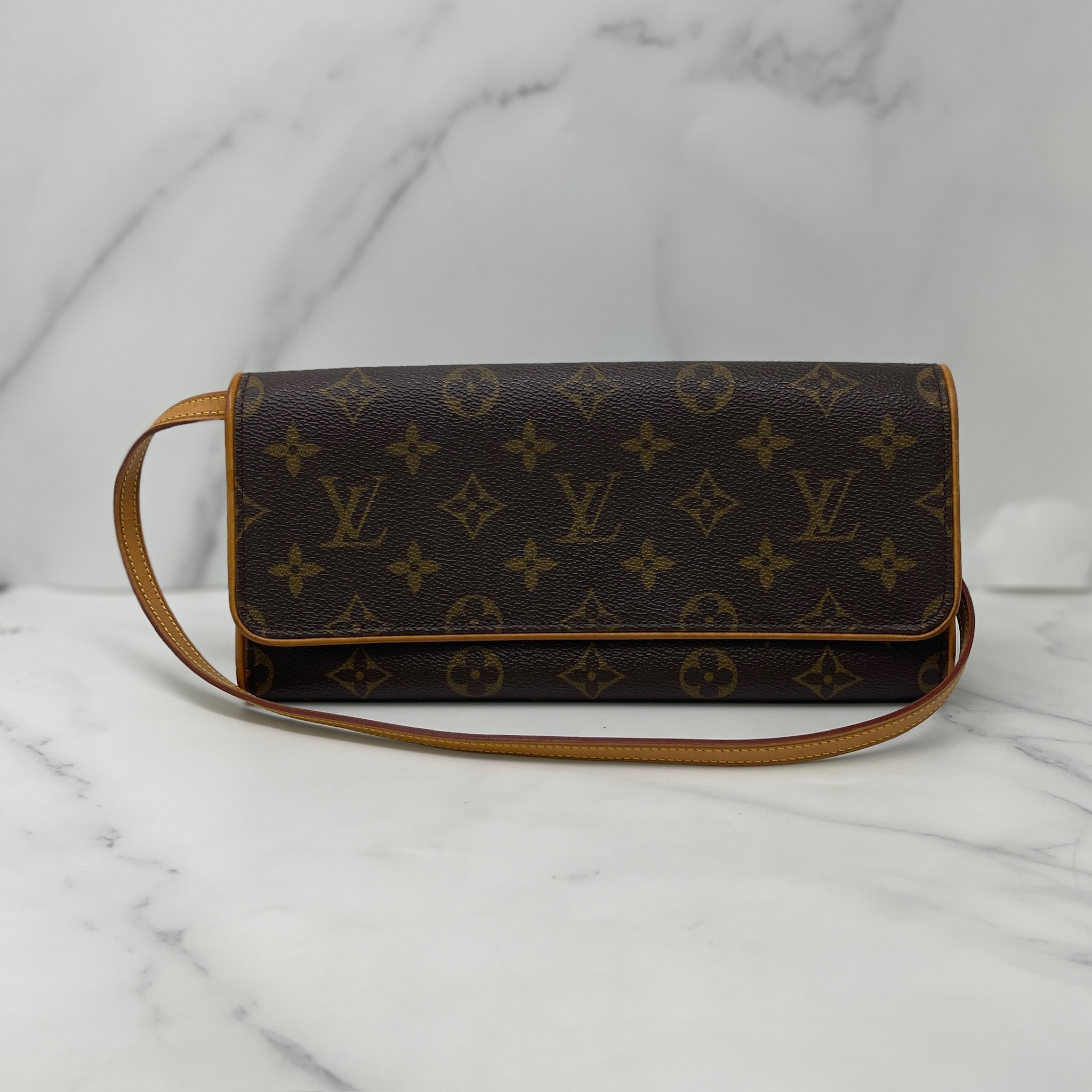 LV Monogram Pochette Twin Crossbody Bag （GM）