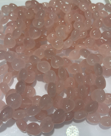 250721 - D50 西柚粉晶愛心切割手串 （大）