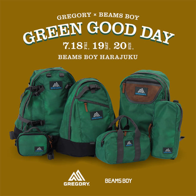 BEAMS BOY × GREGORY｜聯名別注 VINTAGE 復刻包款