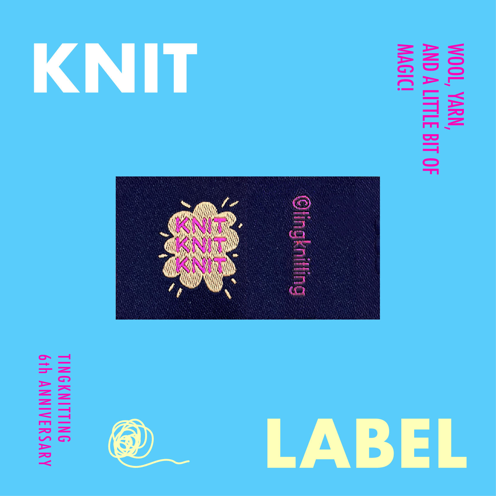 六週年紀念衣標 -織物學