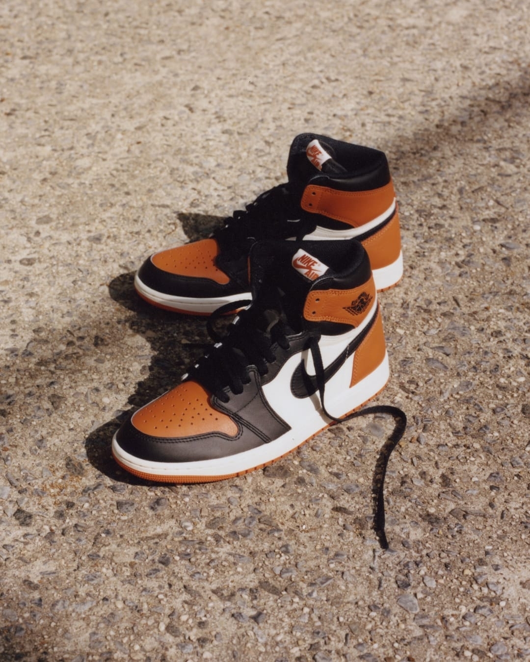 Nike Air Jordan 1 High OG Shattered Backboard 扣碎黑白橘 成人款 DZ5485-008