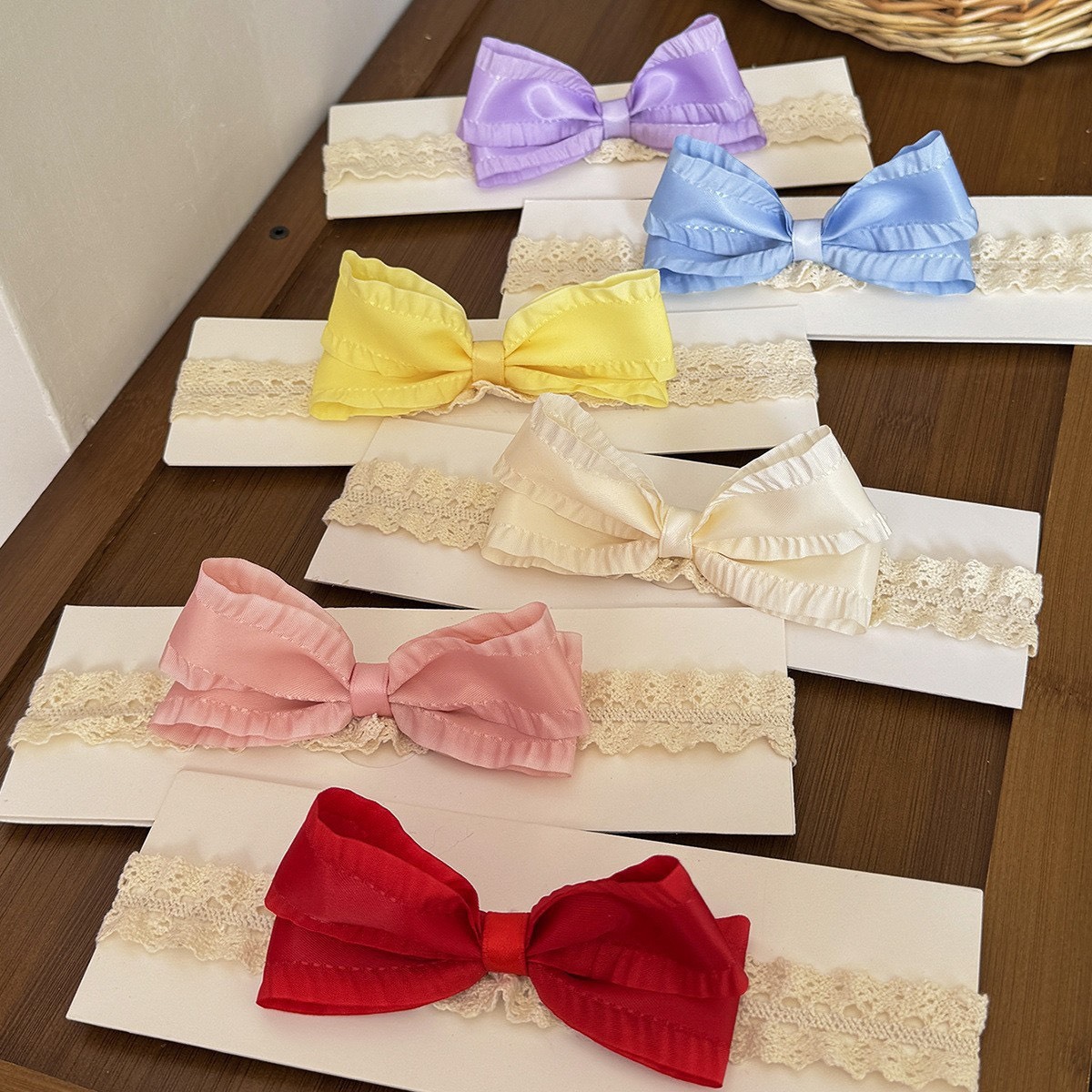 緞帶蝴蝶結髮帶