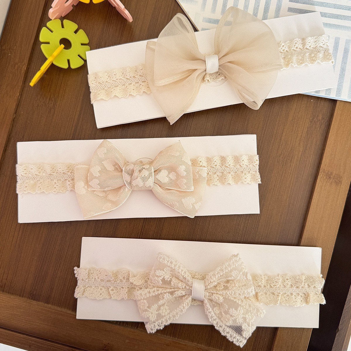 優雅蝴蝶結髮帶