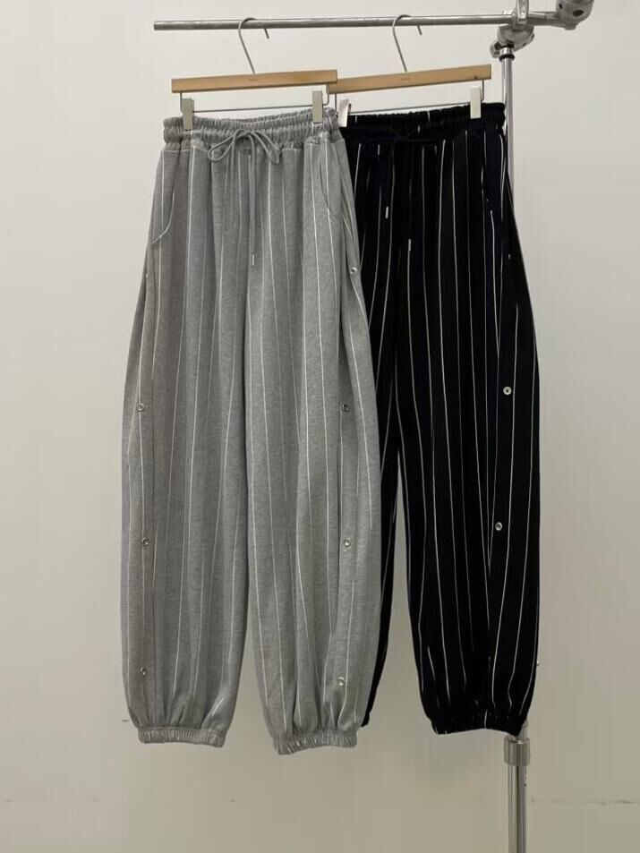 直間束腳鬆身褲 EASY-083P