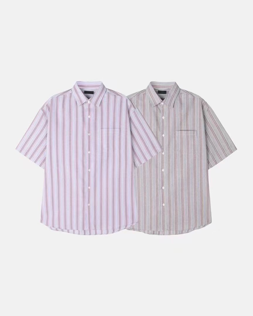 暗紋短袖恤衫 Vass-010S