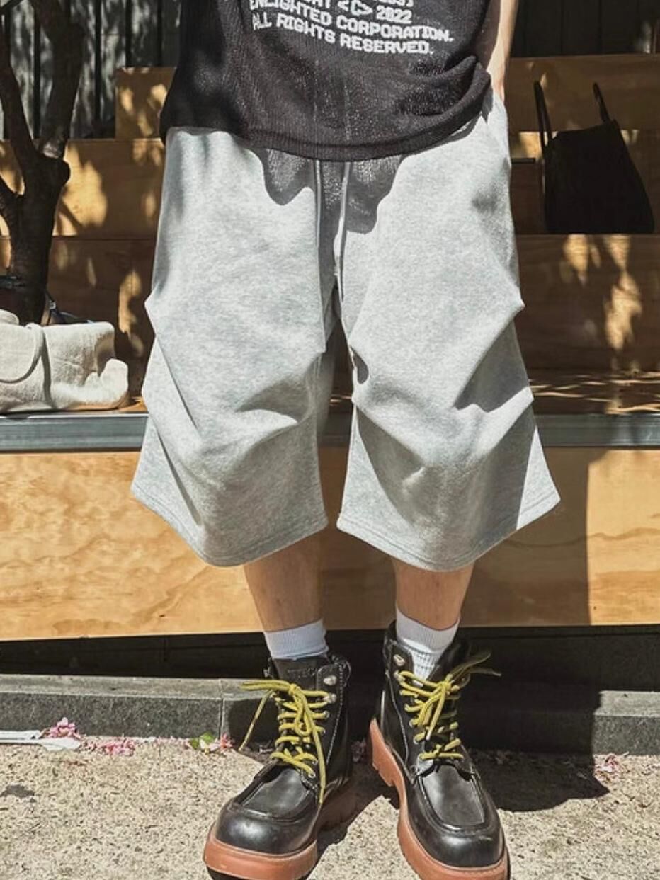 淨色工裝短褲 VOID-122P