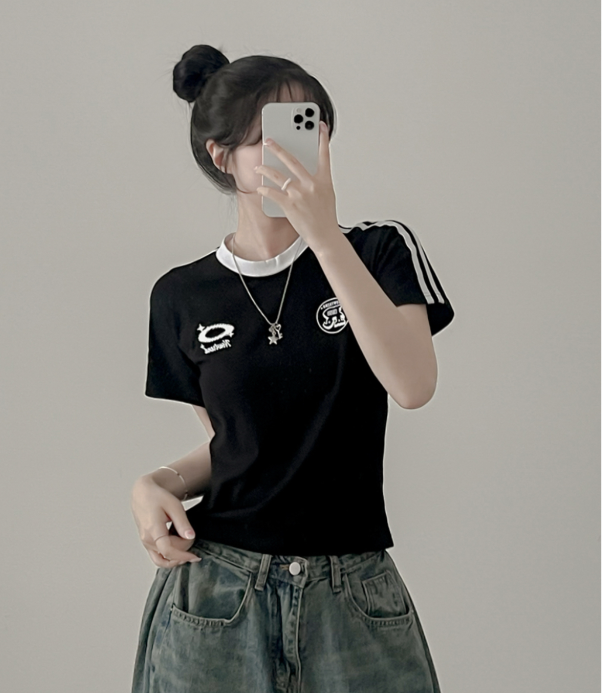 (現貨) KR TRAINING CROP TSHIRT (2COLORS)